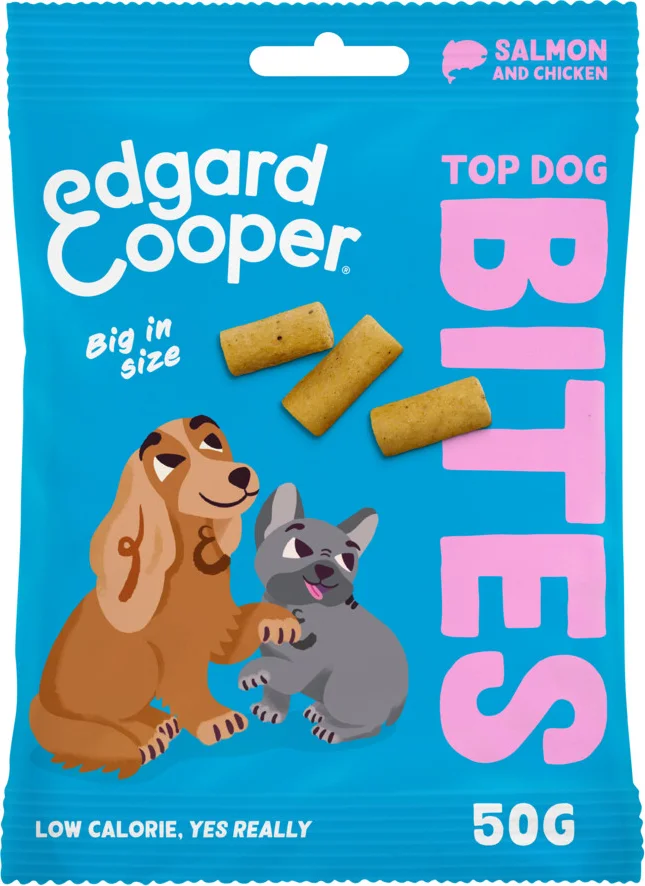 15x Edgard & Cooper Adult Bite L Zalm & Kip 50 gr