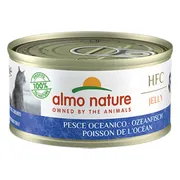 48x Almo Nature HFC Kattenvoer Nat in Gelei Oceaanvis 70 gr