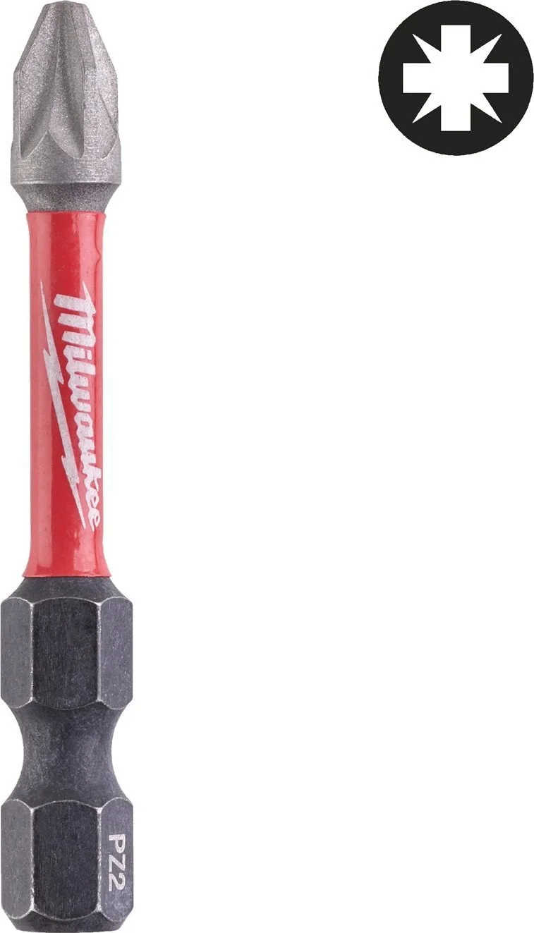 Milwaukee SHOCKWAVE™ IMPACT DUTY schroefbit PZ2 x 50 mm VE=1 - 4932430865