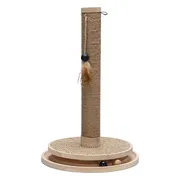 Designed by Lotte Krabpaal Zavi Hout Bruin 39,5 x 39,5 x 62 cm