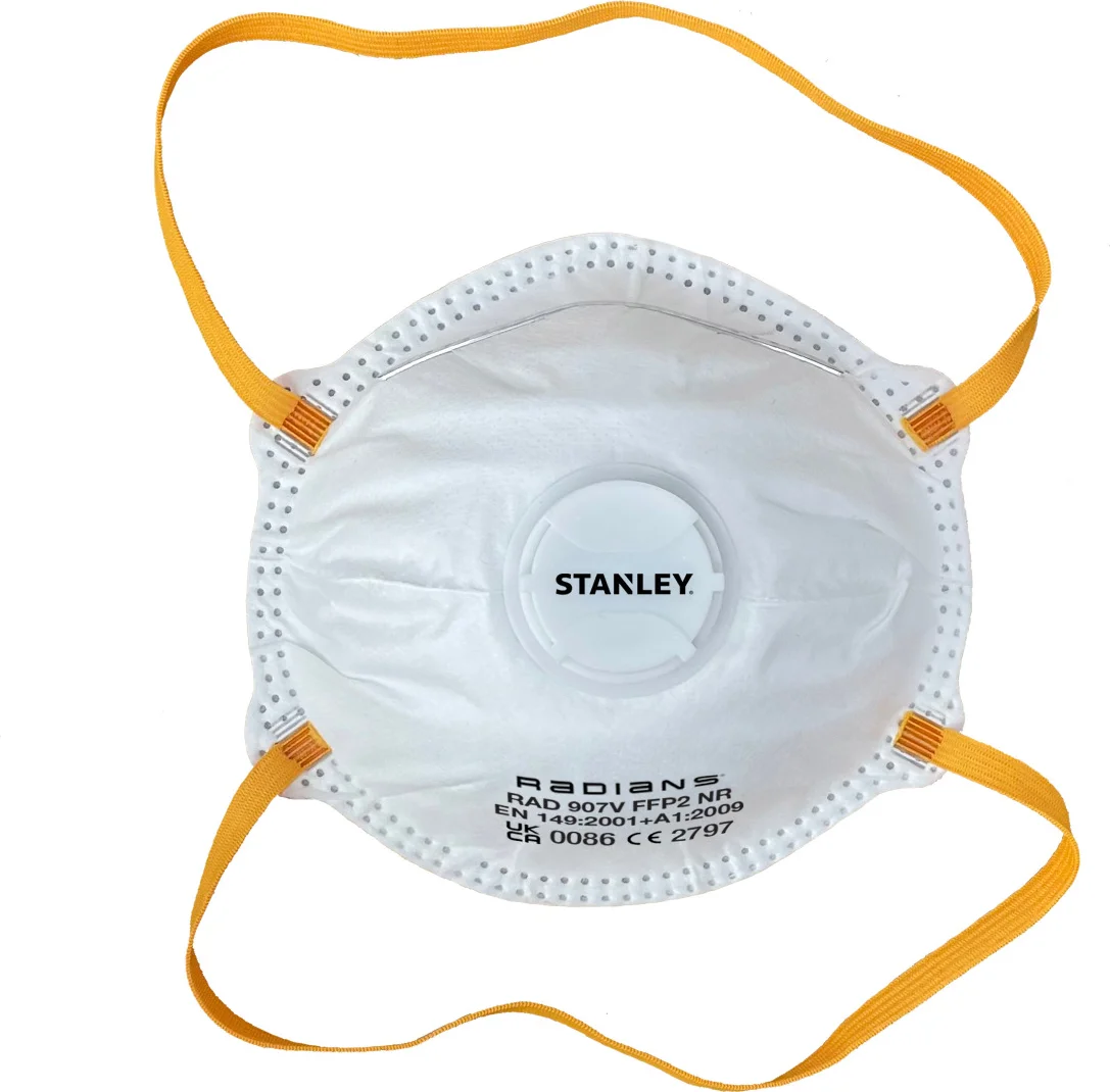 Stanley SYFFP22 Stofmasker met ventiel - FFP2 - 2 stuks