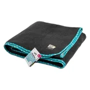 Bunny Nature Easy Bodembedekking Fleece XL Turquoise 140 x 140 cm