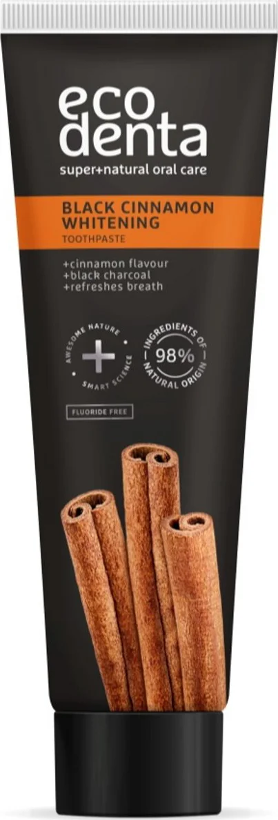 Ecodenta Black Cinnamon Whitening Toothpaste 100ML