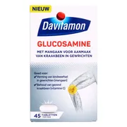 4x Davitamon Glucosamine 45 tabletten