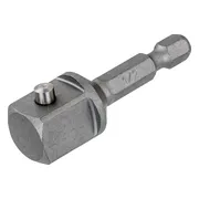 DeWALT DT7512 IMPACT slagschroefadapter 1/4" zeskant naar 1/2" vierkant