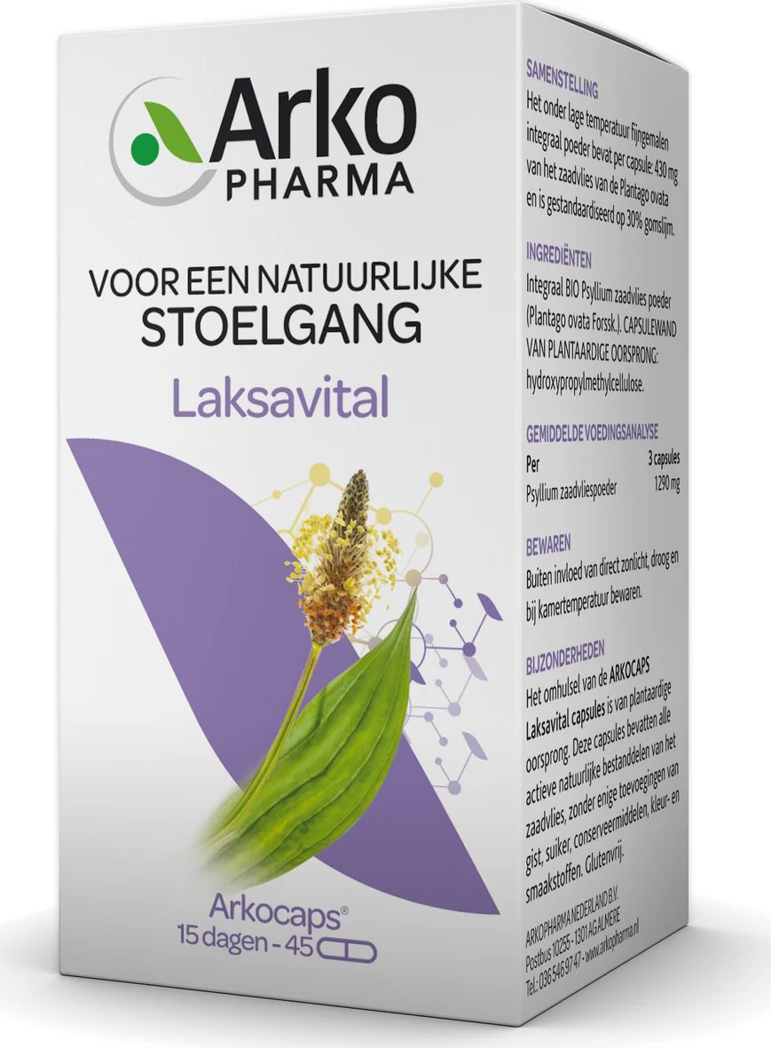 Arkocaps Laksavital Capsules 45st 45CP