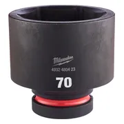 Milwaukee ShockWave™ Krachtdop 1" kort | 70 mm - 4932480423