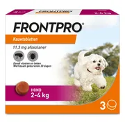 Frontpro Hond S 2-4 kg 3 tabletten