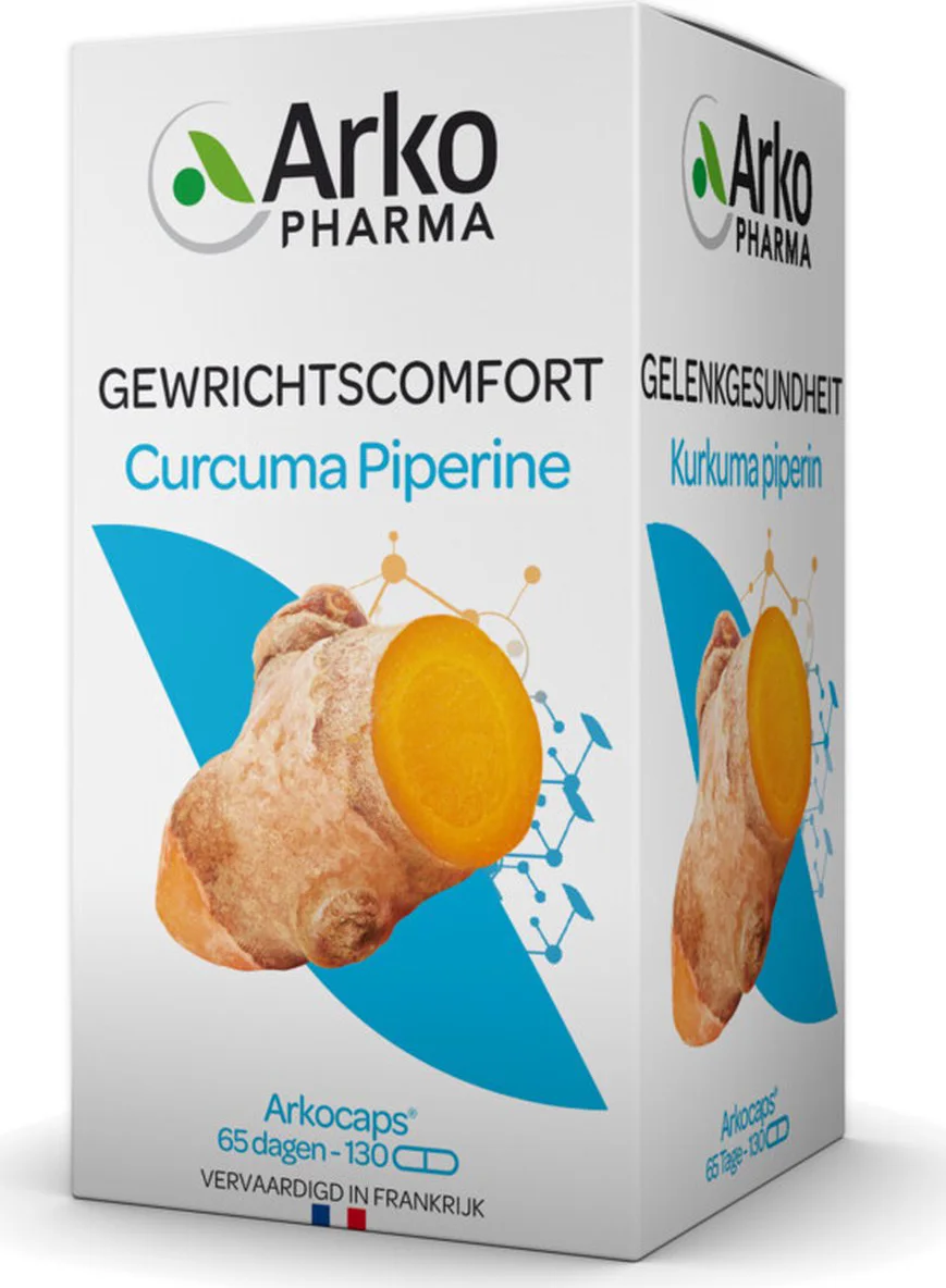 Arkocaps Curcuma Piperine Capsules 130CP
