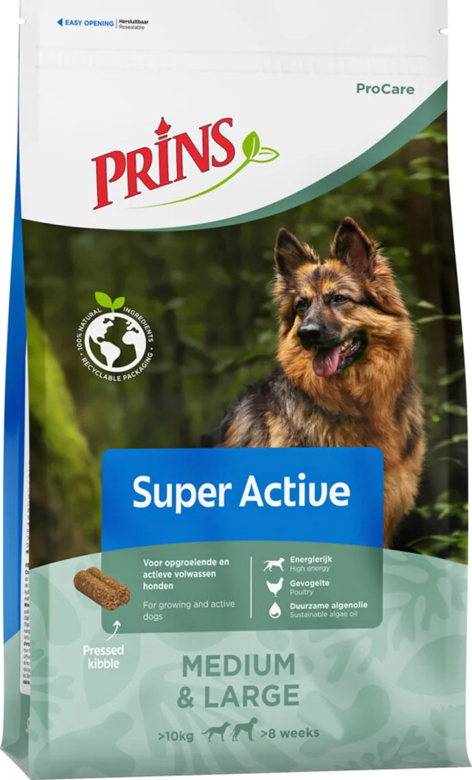 Prins ProCare Super Active Hondenvoer 20 kg