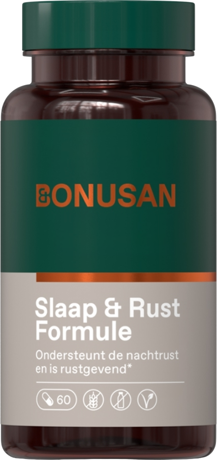 Bonusan Slaap & Rust Formule Capsules 60ST