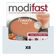 8x Modifast Weight Control Soep Tomaat 440 gr