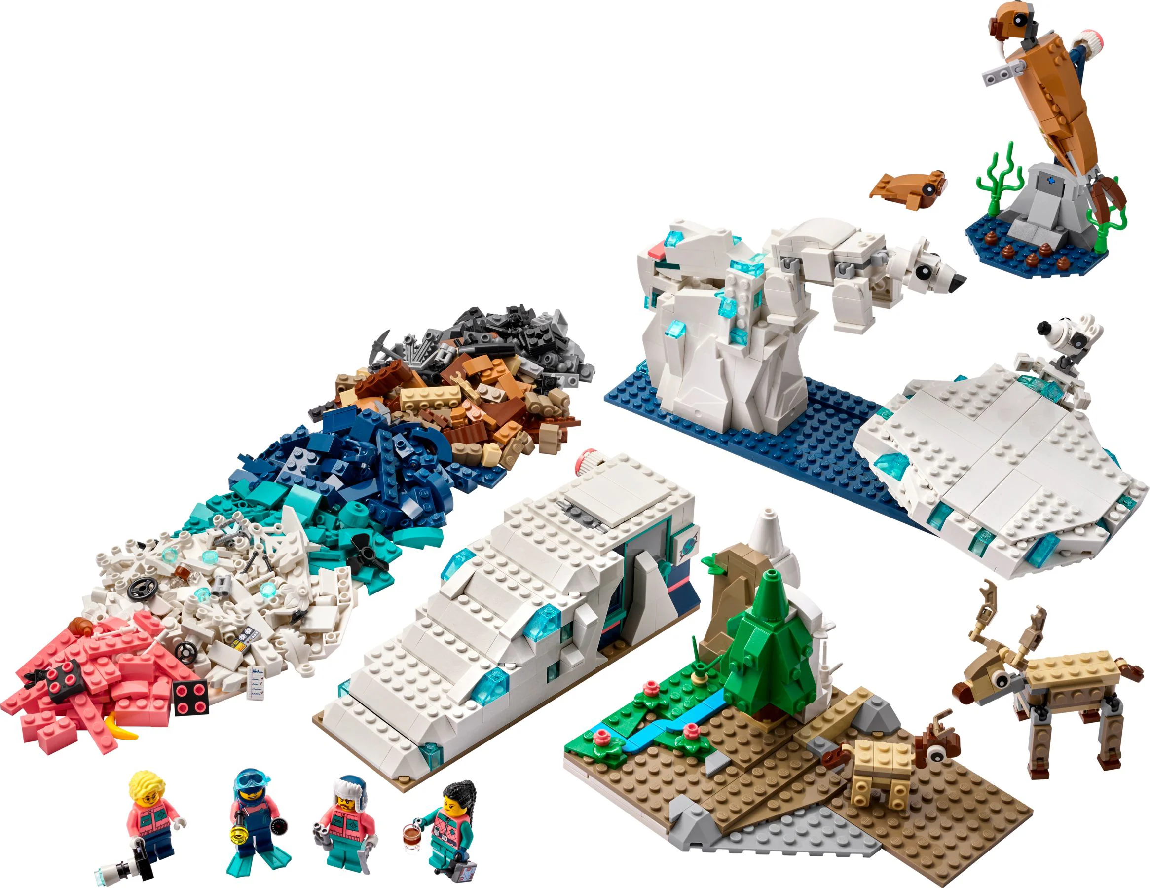 LEGO Natuurwetenschap en Techniek Dieren op de Noordpool 45203