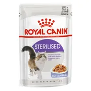48x Royal Canin Sterilised Jelly Kattenvoer Nat 85 gr