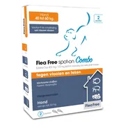 Flea Free Ectoline Duo Anti Vlooien en Teken Druppels Hond 40-60 kg 2 pipetten