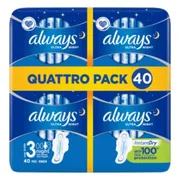 Always Maandverband Ultra Night 40 stuks