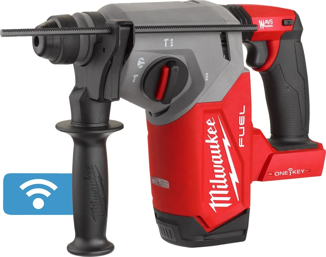 Milwaukee M18 FUEL™ ONEFH-0X ONE-KEY™ Accu combihamer SDS-Plus 2,5J 18V Basic Body in HD-Box - 4933478886