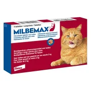 Milbemax Ontworming Tabletten Kat 2 - 12 kg 2 x 2 tabletten