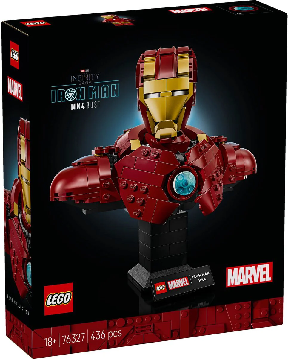LEGO Marvel Iron Man MK4 buste 76327