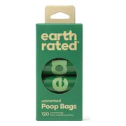 Earth Rated Eco Poepzakjes Geurloos 8 x 15 zakjes
