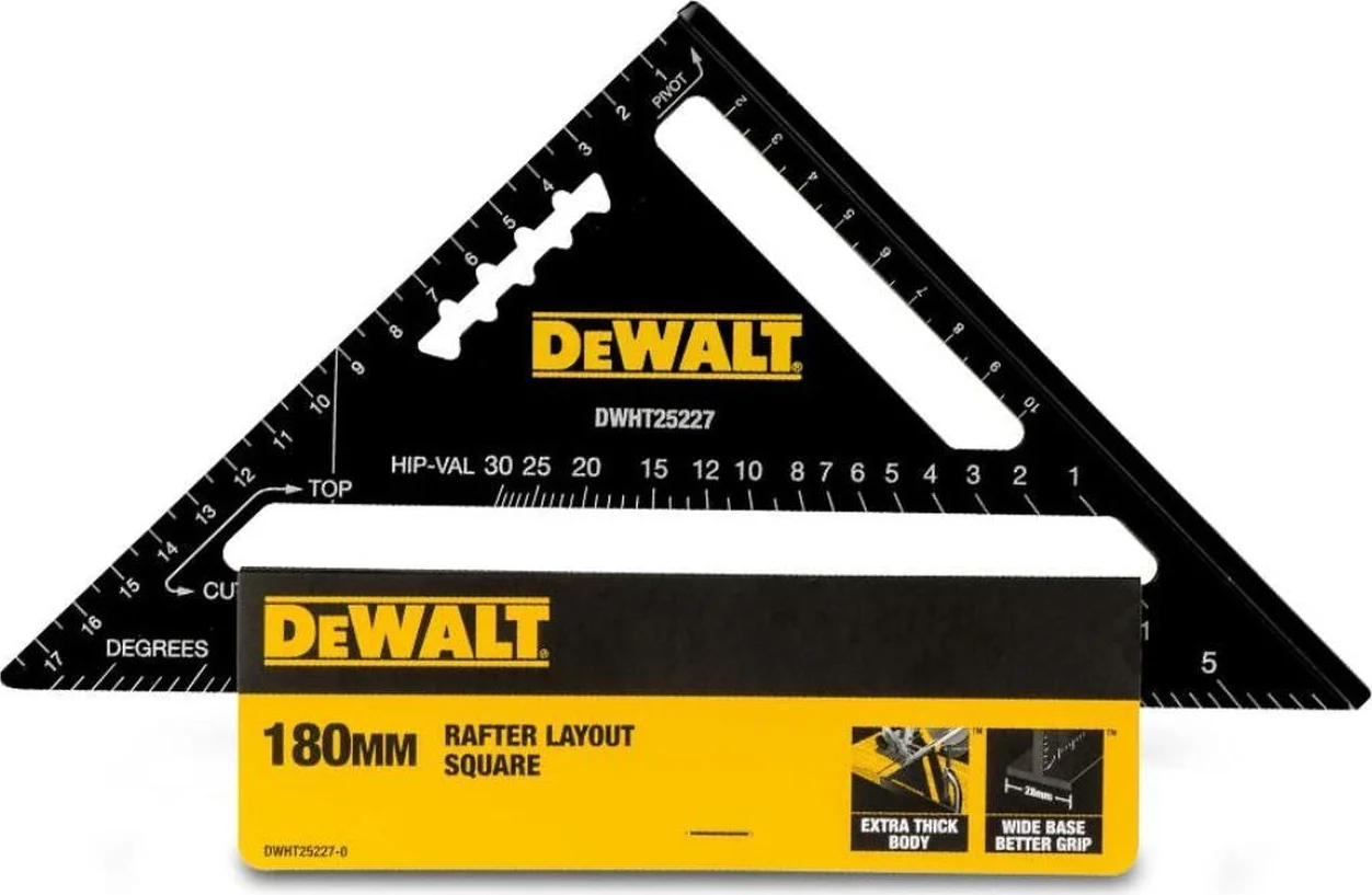 DeWALT DWHT25227-0 Multi Bouwdriehoek 18cm