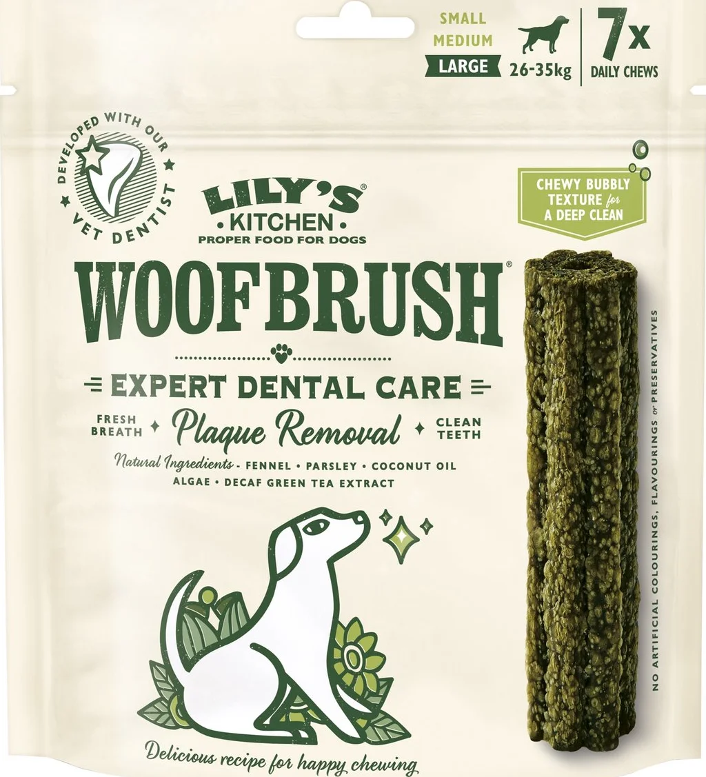 Lily's Kitchen Hondensnack Woofbrush L 7x47 gr