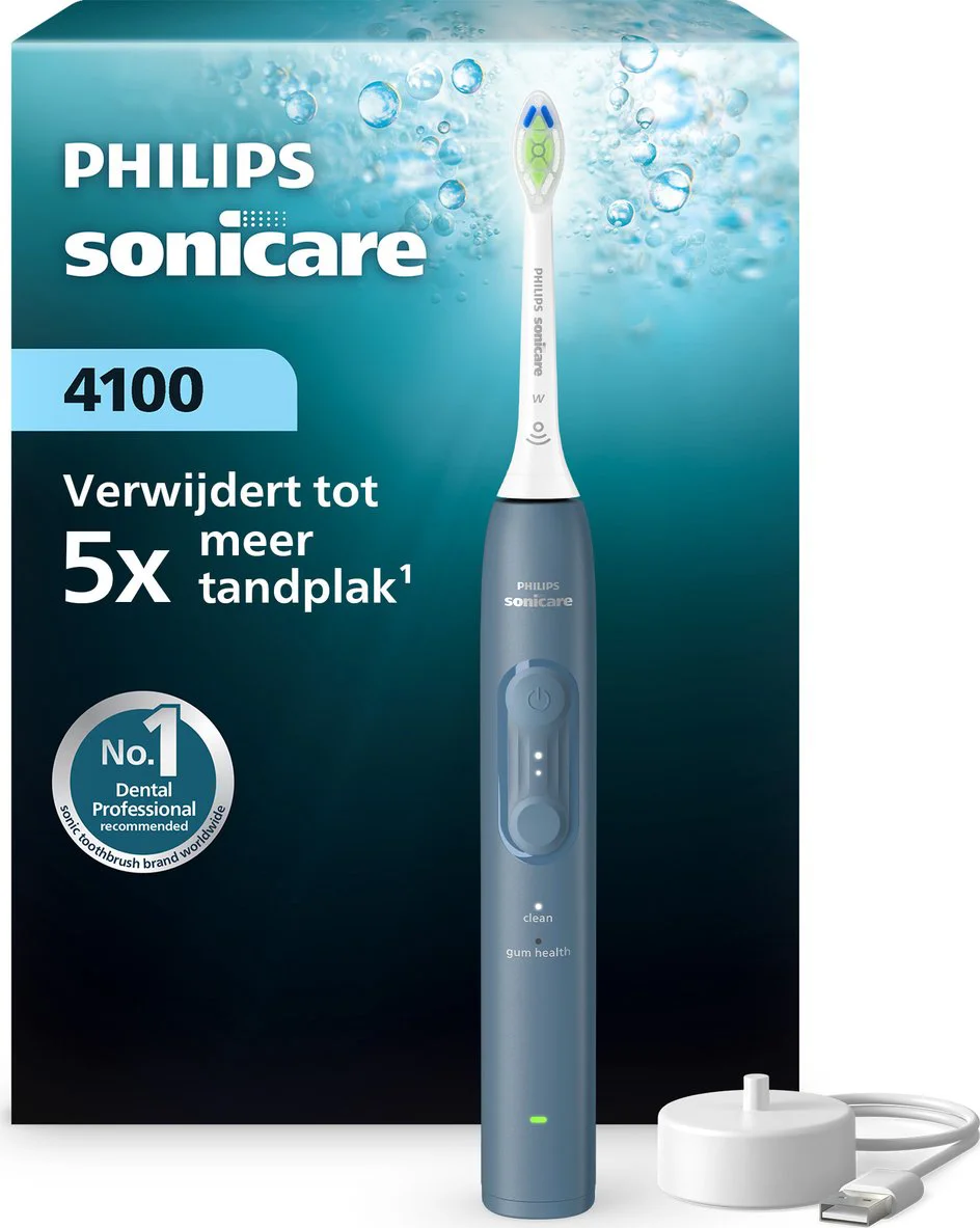 Philips Sonicare 4100 Series HX4041/48 Marineblauw