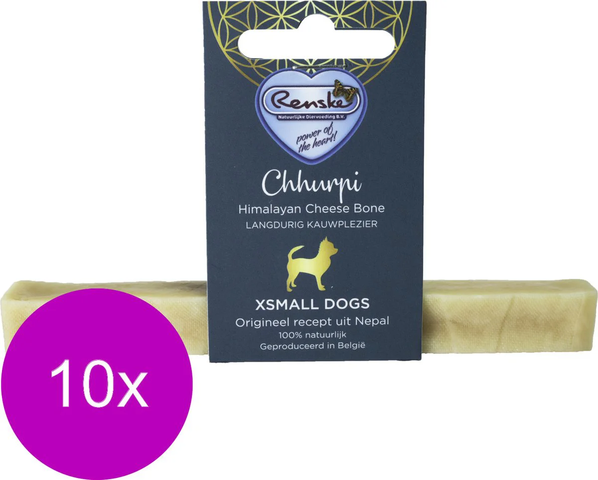 10x Renske Chhurpi Himalayan Kauwkluif XS 27 gr