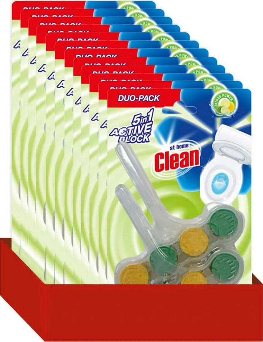12x At Home Toiletblok Citrus 2 stuks