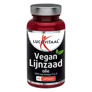 2x Lucovitaal Lijnzaad Olie Vegan 60 capsules