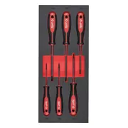 Milwaukee TOOLGUARD™ Foam inlay Tri-Lobe schroevendraaierset Torx nr.2 6-delig - 4932492392