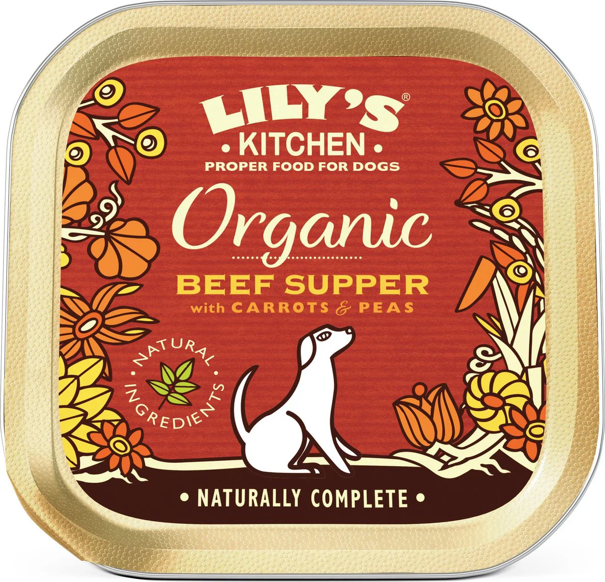 Lily's Kitchen Hondenvoer Nat Organic Supper Rund 150 gr