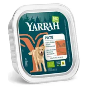 Yarrah Bio Alu Paté Grainfree Hondenvoer Nat Kip & Eend 150 gr