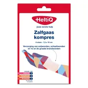 Heltiq Zalfgaaskompres 7,5 x 10 cm 6ST