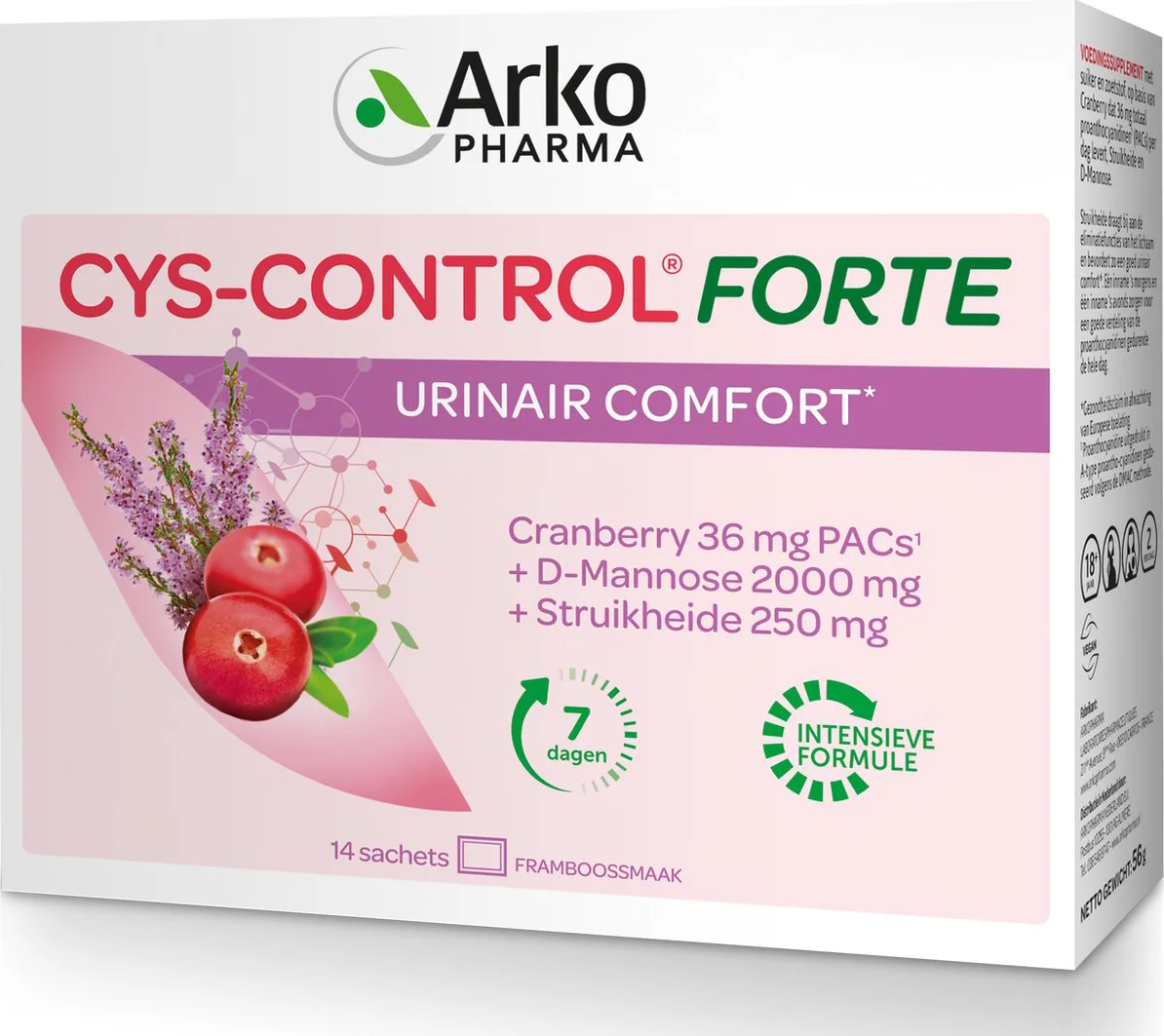 Arkopharma Cys-Control Forte Sachets 14ST