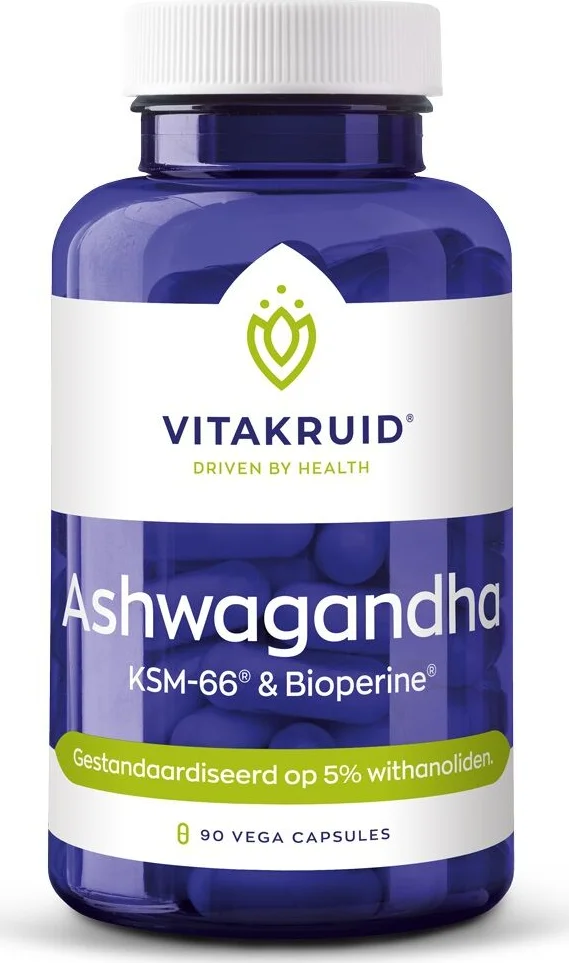Vitakruid Ashwagandha Ksm 90 vegacapsules