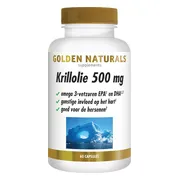 Golden Naturals Krillolie 500mg 60 softgels