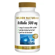 2x Golden Naturals Krillolie 500mg 180 softgels