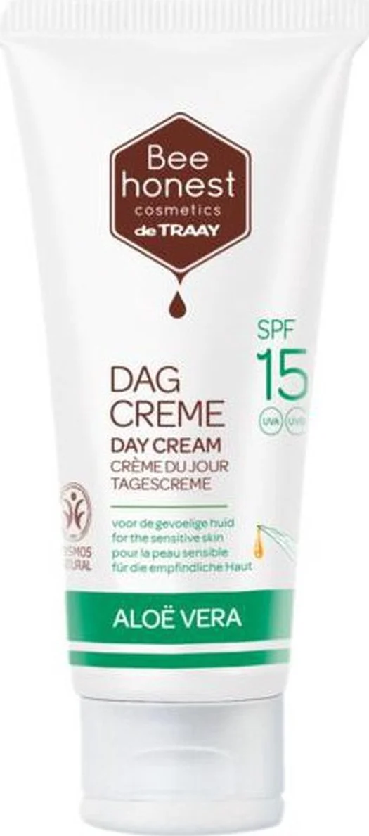 Bee Honest Dagcrème Aloë Vera SPF15 50ML