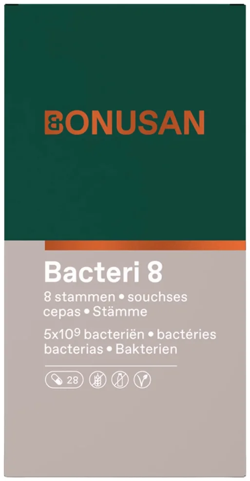 Bonusan Bacteri 8 Capsules 28CP