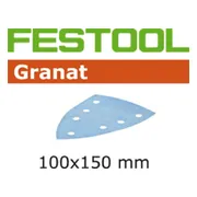 Festool STF DELTA/9 100x150mm P80 Granat Schuurpapier VE=50 - 577544