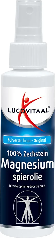3x Lucovitaal Spray Magnesium Spierolie 200 ml