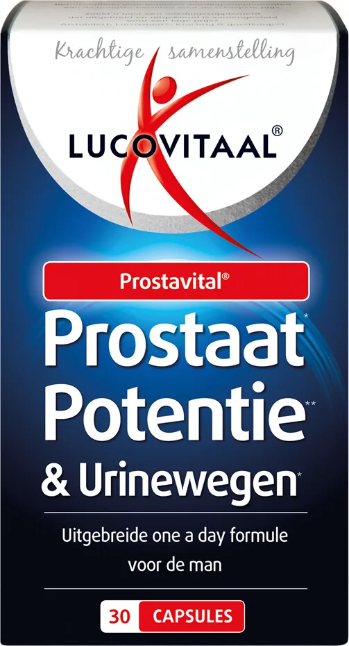 3x Lucovitaal Prostaat Potentie en Urinewegen 30 capsules