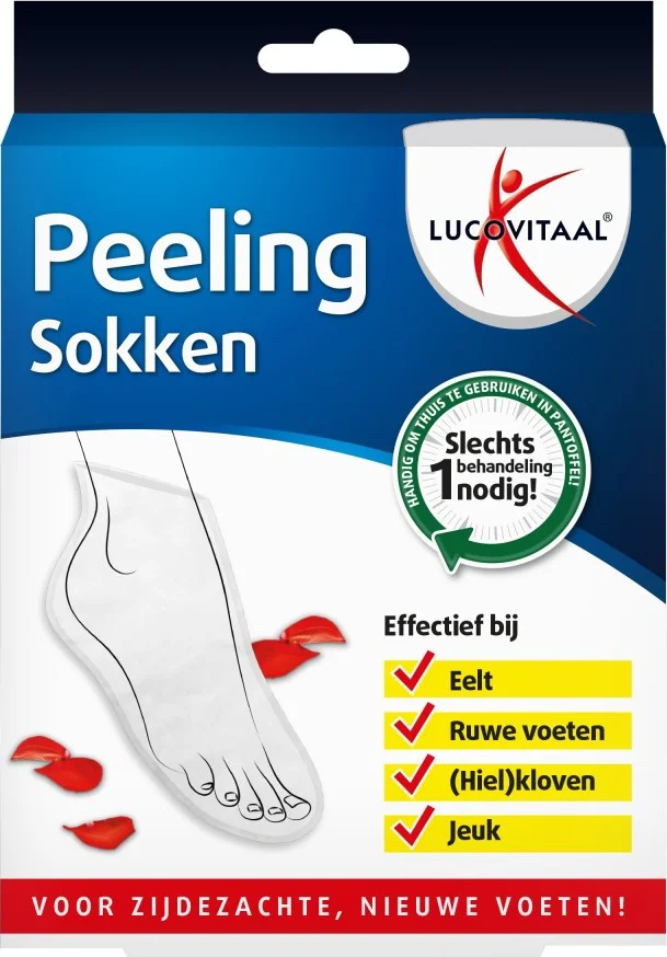 Lucovitaal Peeling Sokken 1 paar