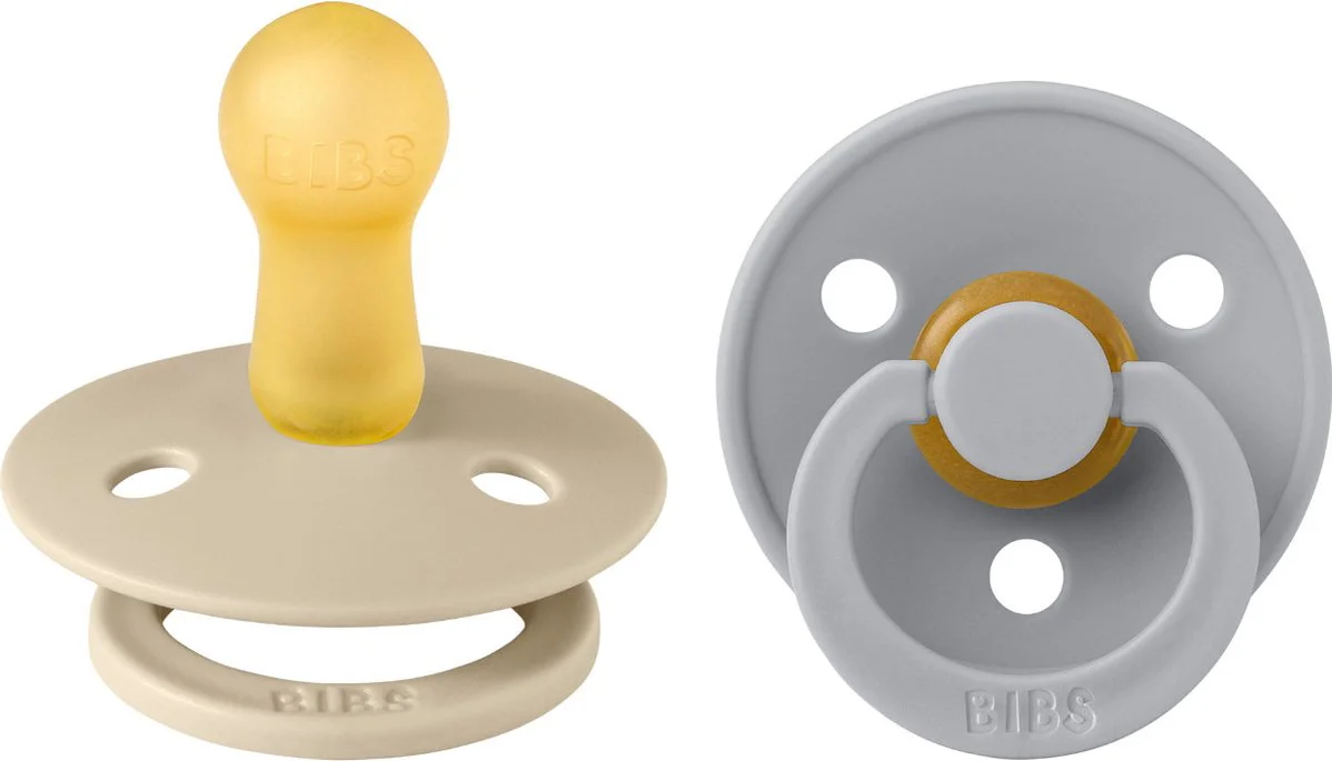 Bibs Fopspeen 6-18 Maanden Cloud/Vanilla 2ST