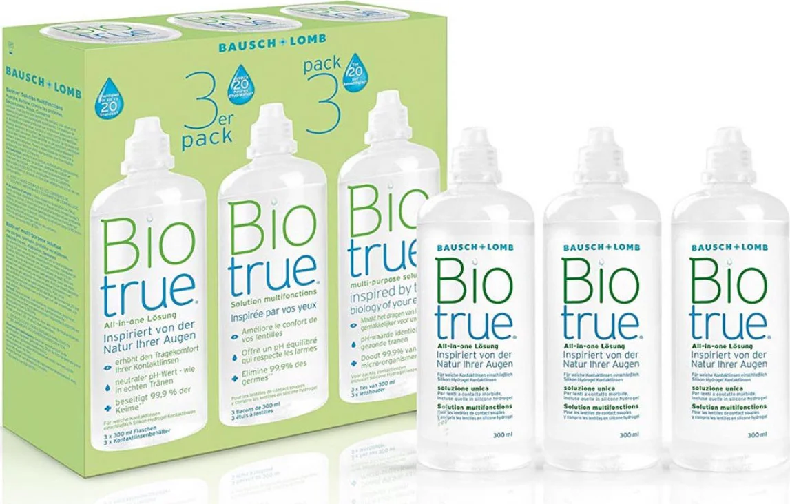 Biotrue multi-purpose solution Multipack - 3 x 300 ml - Lenzenvloeistof