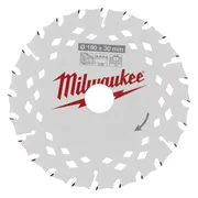 Milwaukee Cirkelzaagblad voor Hout | Ø 190mm Asgat 30mm 24T - 4932498976