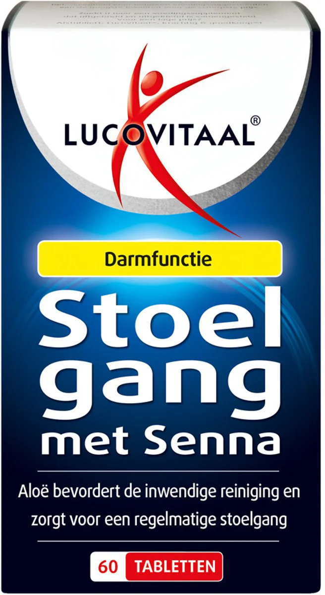 4x Lucovitaal Stoelgang met Senna 60 tabletten