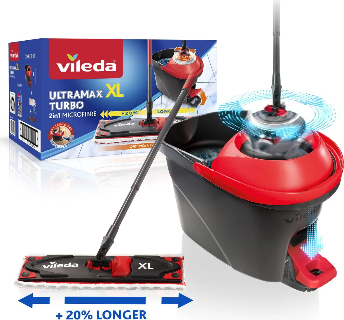 VILEDA Dweilset Ultramax XL Turbo Set