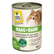 Vitalstyle Hondenvoer Blik Maag & Darm 400 gr
